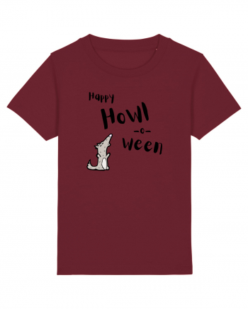 Happy Howl-o-ween  Burgundy