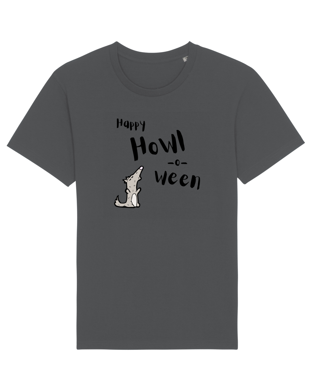 Tricou mânecă scurtă Unisex Rocker Anthracite