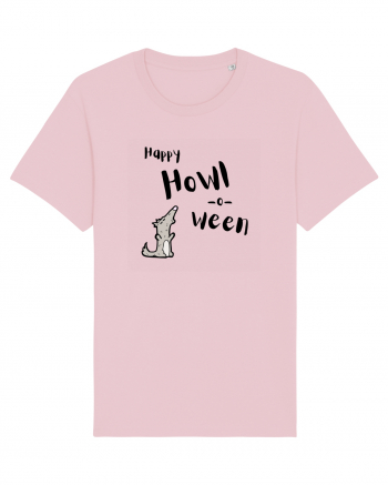 Happy Howl-o-ween  Cotton Pink