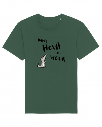 Happy Howl-o-ween  Bottle Green