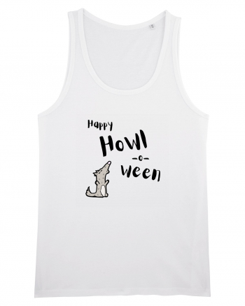 Happy Howl-o-ween  White