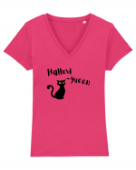 Hallow-queen  Tricou mânecă scurtă guler V Damă Evoker