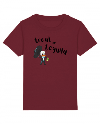 Treat or tequila Mexican  Burgundy