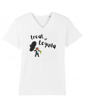 Treat or tequila Mexican  White