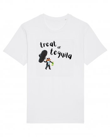 Treat or tequila Mexican  White