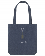 Treat or tequila (alb)  Sacoșă textilă