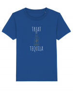 Treat or tequila (alb)  Tricou mânecă scurtă  Copii Mini Creator