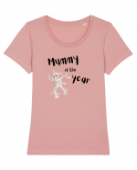 Mummy of the year Tricou mânecă scurtă guler larg fitted Damă Expresser