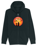 Happy Howl-o-ween variant  Hanorac cu fermoar Unisex Connector