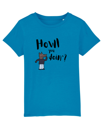 Howl you doin'? (negru)  Azur