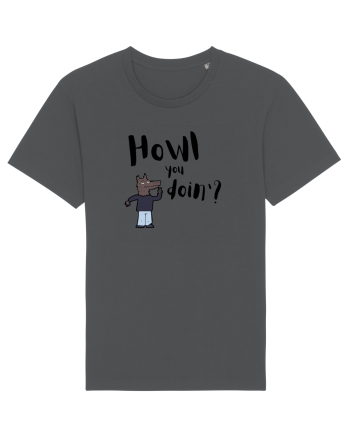 Howl you doin'? (negru)  Anthracite