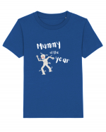 Mummy of the year (alb)  Tricou mânecă scurtă  Copii Mini Creator