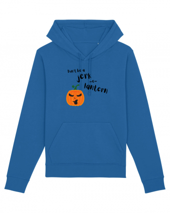 Don't be a jerk o lantern (negru)  Royal Blue