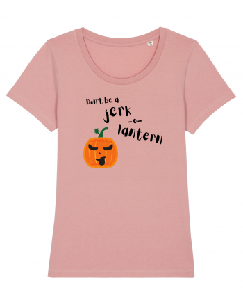 Don't be a jerk o lantern (negru)  Canyon Pink