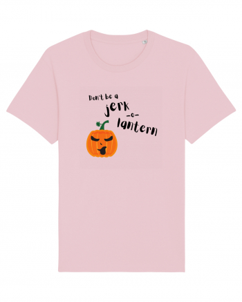 Don't be a jerk o lantern (negru)  Cotton Pink