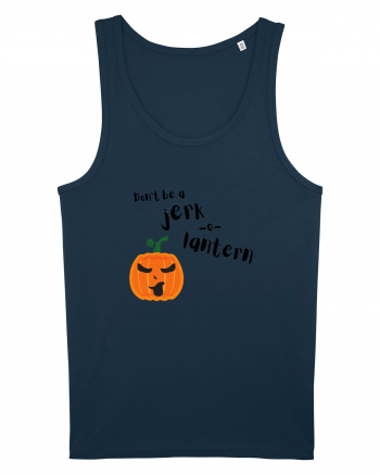 Don't be a jerk o lantern (negru)  Navy