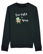 Too cute to spook (alb)  Bluză mânecă lungă Unisex Rise