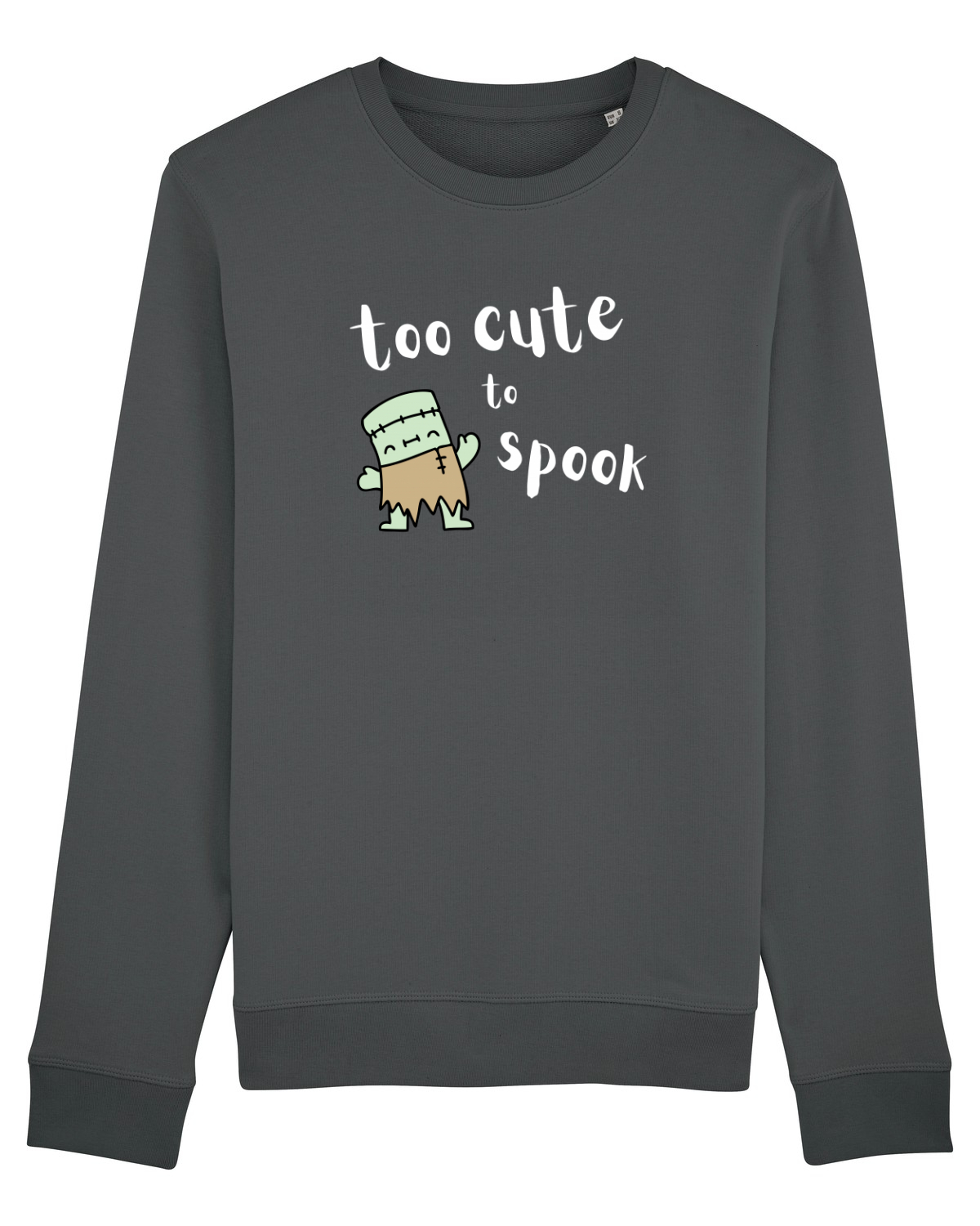 Bluză mânecă lungă Unisex Rise Anthracite