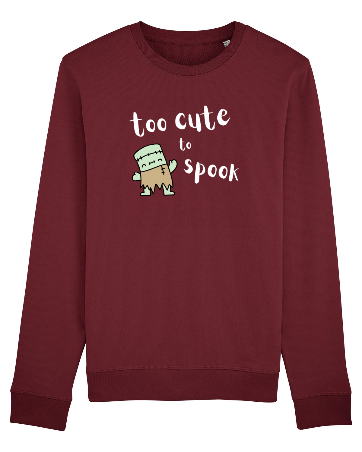 Bluză mânecă lungă Unisex Rise Burgundy