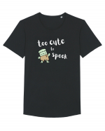 Too cute to spook (alb)  Tricou mânecă scurtă guler larg Bărbat Skater