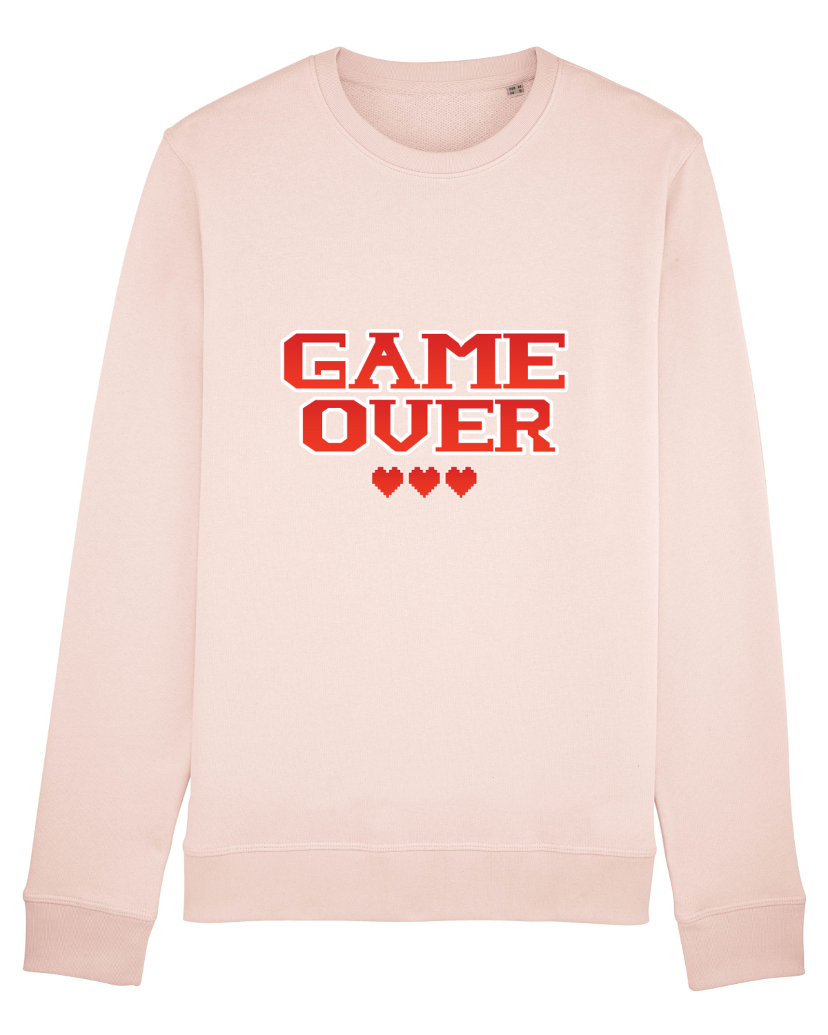 Bluză mânecă lungă Unisex Rise Candy Pink