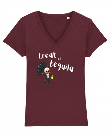 Treat or tequila Mexican (alb)  Burgundy