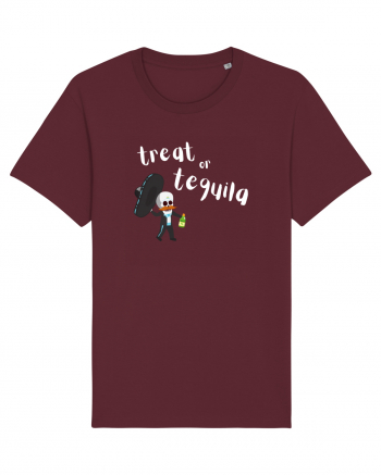 Treat or tequila Mexican (alb)  Burgundy