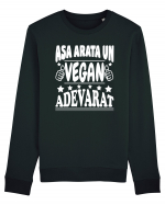 Asa arata un vegan adevarat Bluză mânecă lungă Unisex Rise