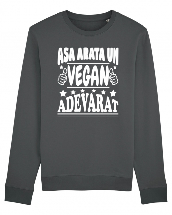 Asa arata un vegan adevarat Anthracite