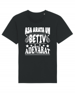 Asa arata un betiv adevarat Tricou mânecă scurtă Unisex Rocker