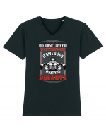 Life Doesn't Give You What You Want Tricou mânecă scurtă guler V Bărbat Presenter