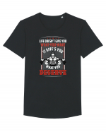 Life Doesn't Give You What You Want Tricou mânecă scurtă guler larg Bărbat Skater