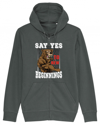 Say Yes To New Beginnings Anthracite