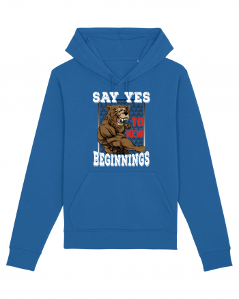 Say Yes To New Beginnings Royal Blue