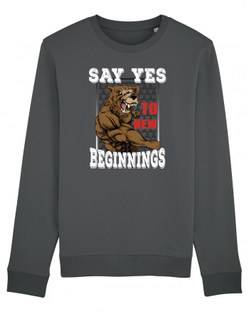 Say Yes To New Beginnings Anthracite