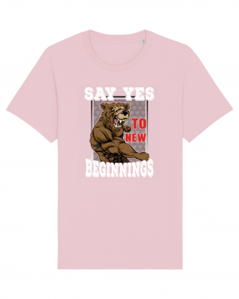 Say Yes To New Beginnings Cotton Pink