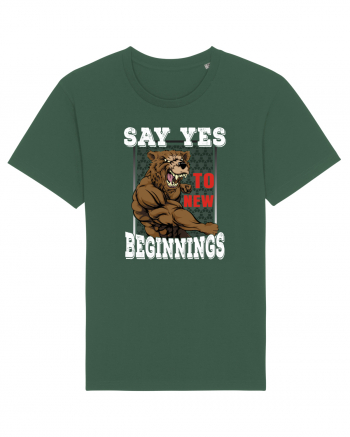 Say Yes To New Beginnings Bottle Green