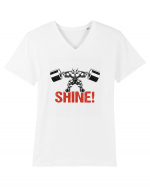 Shine! Tricou mânecă scurtă guler V Bărbat Presenter