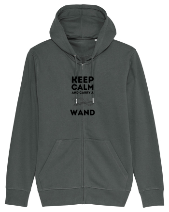 Keep calm and carry a wand Anthracite