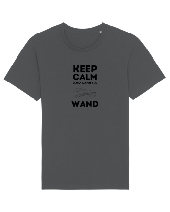 Keep calm and carry a wand Anthracite
