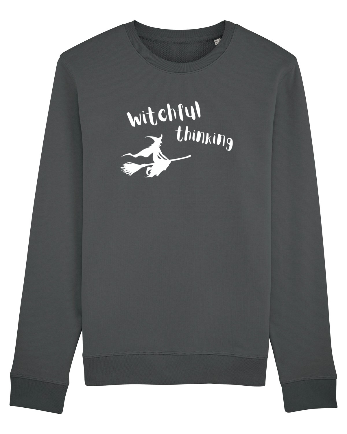 Bluză mânecă lungă Unisex Rise Anthracite