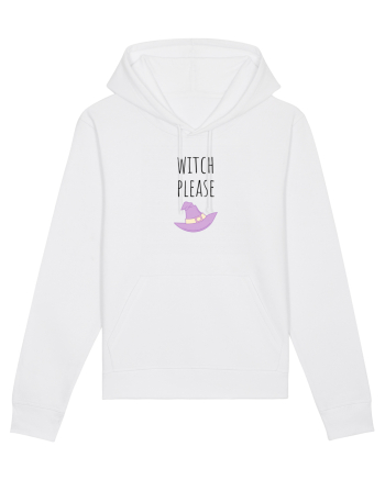 Witch Please (negru)  White