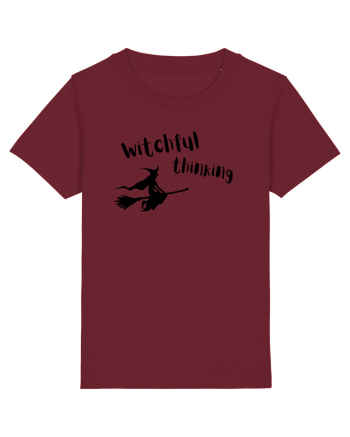 Witchful thinking (negru)  Burgundy