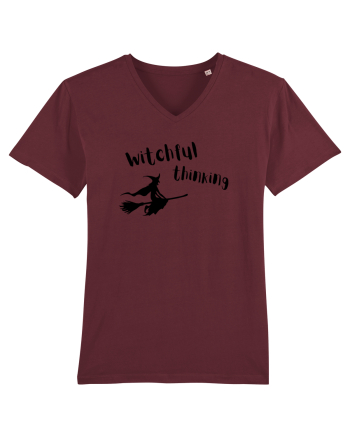 Witchful thinking (negru)  Burgundy