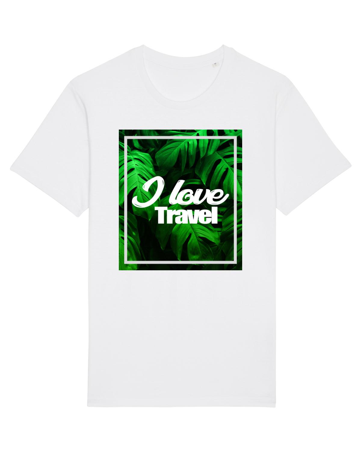 Tricou mânecă scurtă Unisex Rocker White
