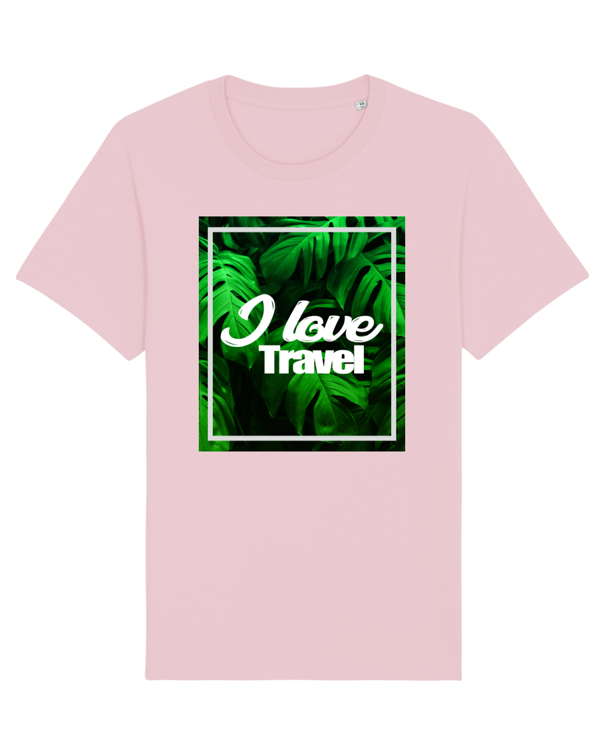 Tricou mânecă scurtă Unisex Rocker Cotton Pink