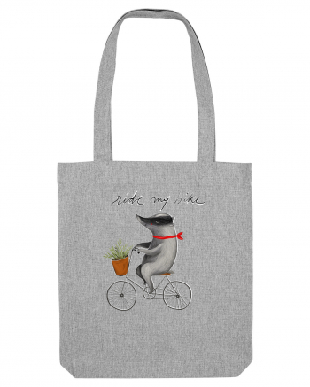 Ride my bike Heather Grey