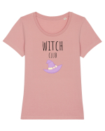 Witch Club Hat (negru)  Tricou mânecă scurtă guler larg fitted Damă Expresser