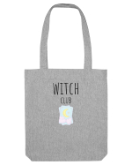 Witch Club Cards (negru)  Sacoșă textilă
