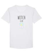Witch Club Cards (negru)  Tricou mânecă scurtă guler larg Bărbat Skater